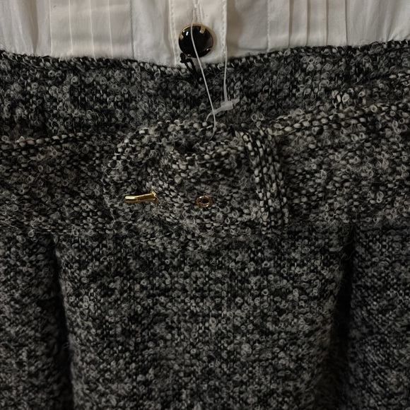 NWT Juicy Bubbly Boucle Ruffle Collar Belted Dress with mohair & alpaca size 10 - Picture 5 of 14